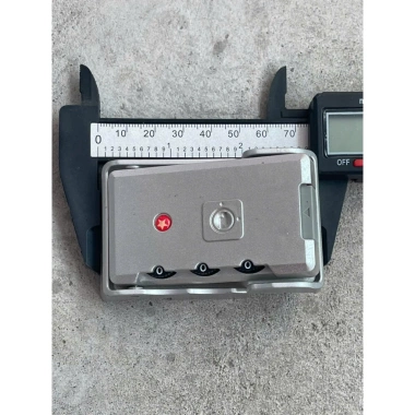 Khóa vali 77x48mm dễ dàng thay thế tại nhà, bảo mật cao - Giá 49.000₫