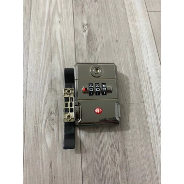 Khoá vali khung nhôm KM 01 - Dễ lắp, bảo vệ vali khoá sập, giảm còn 33.000₫