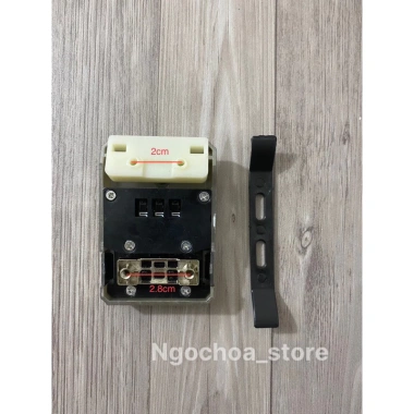 Khoá vali khung nhôm KM 01 - Dễ lắp, bảo vệ vali khoá sập, giảm còn 33.000₫