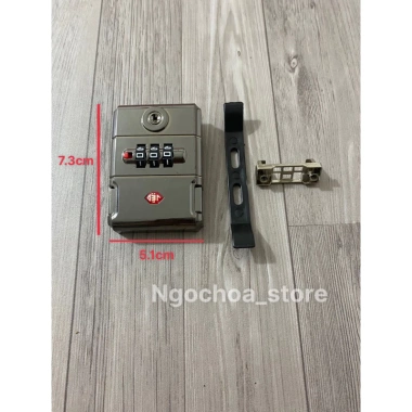 Khoá vali khung nhôm KM 01 - Dễ lắp, bảo vệ vali khoá sập, giảm còn 33.000₫ 4 Khoá vali khung nhôm KM 01 - Dễ lắp, bảo vệ vali khoá sập, giảm còn 33.000₫ 4