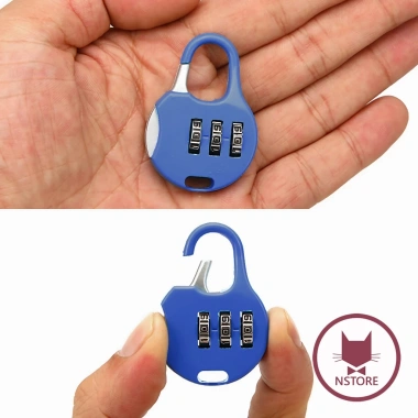 Khóa Vali Mini 4 Chữ Số An Toàn Cho Balo, Vali, Hành Lý - Giá 20k (Giảm 5k)