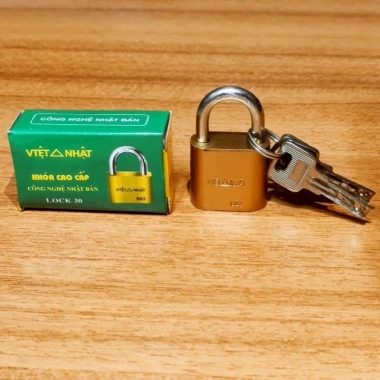 Khoá Việt Nhật 30mm - Siêu bền, chống rỉ, giá chỉ 23.000đ (giảm từ 28.750đ) 2