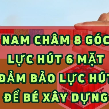 Khối Nam Châm Tử Tính Loại 1 Xây Dựng Mô Hình Giáo Dục Trẻ Em, Tặng Quà, Giá 85.000 VNĐ 6