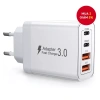 Khối sạc du lịch đa cổng 35W Type-C USB-A EU Dual PD 3.0 QC, 4 cổng, hỗ trợ iPhone 17/16/15, giá 111.100₫