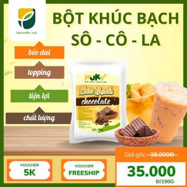 Khúc bạch Socola 190g - Tiện lợi cho gia đình và quán nhỏ, giá chỉ 35.000 VND