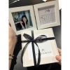 Khung ảnh gấp đôi 10x10cm - Quà Valentine cho người yêu, hộp rơm sang trọng, chỉ 99.000đ 4