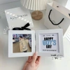 Khung ảnh gấp đôi 10x10cm - Quà Valentine cho người yêu, hộp rơm sang trọng, chỉ 99.000đ 6