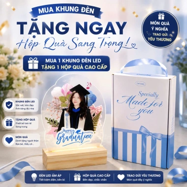 Khung Ảnh Mica Đế LED In Ảnh Theo Yêu Cầu - Quà Valentine, Kỷ Niệm Tình Yêu, Giao Hỏa Tốc 5 Khung Ảnh Mica Đế LED In Ảnh Theo Yêu Cầu - Quà Valentine, Kỷ Niệm Tình Yêu, Giao Hỏa Tốc 5