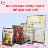 Khung ảnh Mica trong suốt đa kích thước A6-A3 - Khung bằng khen, chân ốc Inox, giảm còn 45.000₫ 2