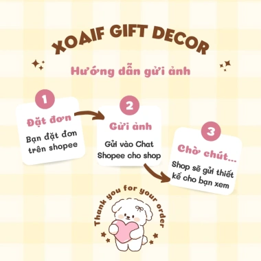 Khung ảnh thiết kế để bàn - Hộp quà tặng sinh nhật, tốt nghiệp, bạn gái, giá chỉ 55.000₫