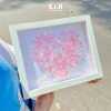 Khung tranh đá pha lê có đèn 23x28cm handmade – Quà Valentine, 8/3 tặng người yêu Erashop 6