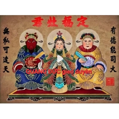 Khung Tranh Ông Táo 25x35cm - TÁO QUÂN Độc Đáo, Giá Ưu Đãi 120k 5