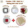 Khung tranh trái tim in vân tay và hoa khô, quà lễ kỷ niệm giảm còn 118.500₫ 8