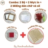 Khung tranh trái tim in vân tay và hoa khô, quà lễ kỷ niệm giảm còn 118.500₫ 9