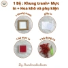 Khung tranh trái tim in vân tay và hoa khô, quà lễ kỷ niệm giảm còn 118.500₫ 10