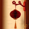 Khung Treo Trang Trí Cửa Dán Tường Giả Nhung Đỏ - Tết Đèn Lồng, Chữ Hỷ, Giá 16.000₫ 6