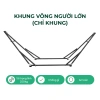Khung võng thép phi 32 Hỏa Tốc Lâm Tùng cỡ lớn sơn tĩnh điện chống gỉ, chống trượt, gấp gọn