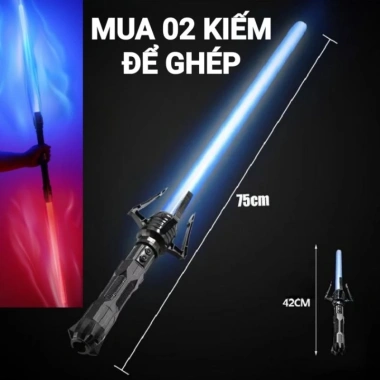 Kiếm Ánh Sáng Thu Gọn - Đồ Chơi Cosplay Hóa Trang Trẻ Em, Đèn LED, Giá 69.999₫