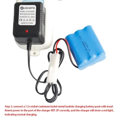 Kiki Sạc Thông Minh 7.2V Ni-Cd Ni-MH Pin Cho Xe Từ Xa - Giá 47.267đ 9