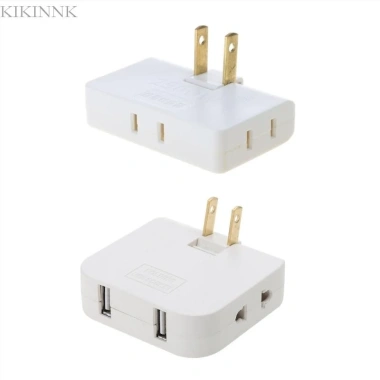 Kikin Xoay Đa Cắm Ổ Cắm Tường Nội Thất - 4 USB + 2 Phích Cắm, Giá 56.462 VND
