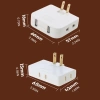 Kikin Xoay Đa Cắm Ổ Cắm Tường Nội Thất - 4 USB + 2 Phích Cắm, Giá 56.462 VND 2