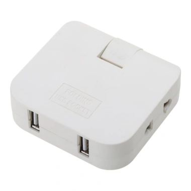 Kikin Xoay Đa Cắm Ổ Cắm Tường Nội Thất - 4 USB + 2 Phích Cắm, Giá 56.462 VND