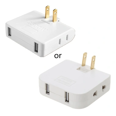 Kikin Xoay Đa Cắm Ổ Cắm Tường Nội Thất - 4 USB + 2 Phích Cắm, Giá 56.462 VND