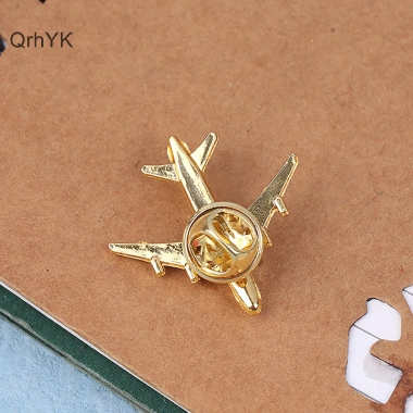 Kim Loại Huy Hiệu - Máy Bay Thổ Cẩm Pin Hợp Kim - Khóa Trang Sức 54.010₫