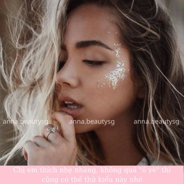 Kim tuyến lấp lánh nhiều màu - Make up mặt, body, giảm giá 25.000₫