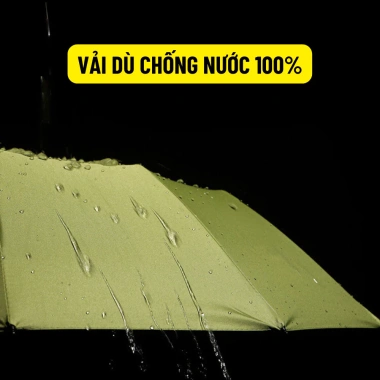 KingBrella Ô Dù Tự Động Gấp Gọn 24 Nan Đôi - Chống Bão, Che Mưa Nắng, Lớp UV, 142.100 VND