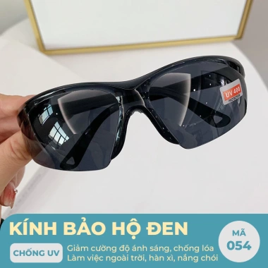 Kính bảo hộ ABICA 054 không độ nam nữ - Chống khói bụi, giọt bắn, côn trùng 8