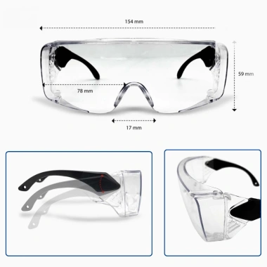 Kính chắn bụi BESTPOOL EYEWEAR KC1.624 nhựa cao cấp, thiết kế thời trang, an toàn, chỉ 69.900₫ 3