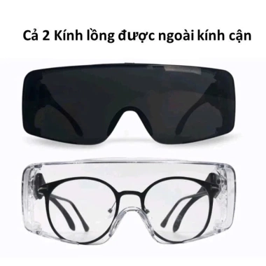 Kính Chống Bụi Đường Dài Nhựa Cao Cấp cho Xe Máy & Xe Đạp Thời Trang Giá 69k