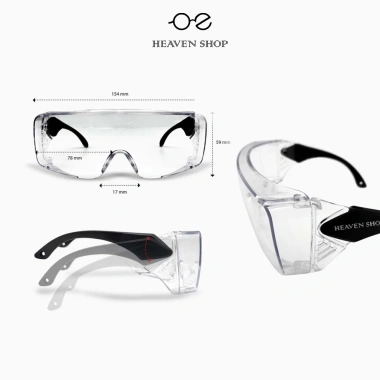 Kính Chống Bụi, Mưa, UV Heaven Shop - Chính Hãng, Giá 79.000đ, Bảo Vệ Khi Đi Đường 9