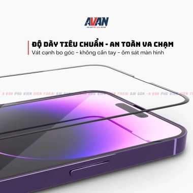 Kính cường lực 6D WK Elephant Con Voi full màn cho iPhone 11-16 - Giá 24.500 VND