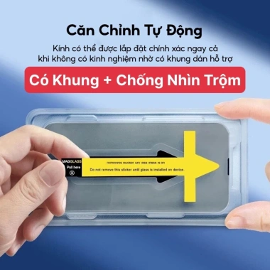Kính Cường Lực Baikô iPhone X‑XS Max‑11‑17/Pro/Plus – Chống Nhìn Trộm, Tự Dán, 8.900đ