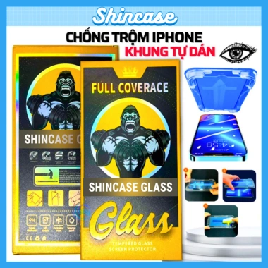 Kính Cường Lực Chống Nhìn Trộm Tự Dán Trong Suốt iPhone 7‑15 – Giá 21.900₫