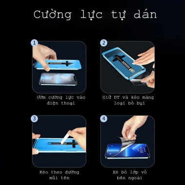 Kính Cường Lực ip KTMstore tự hút bụi, chống nhìn trộm, bảo vệ màng loa Promax 17-15 - 53.411 VND 7