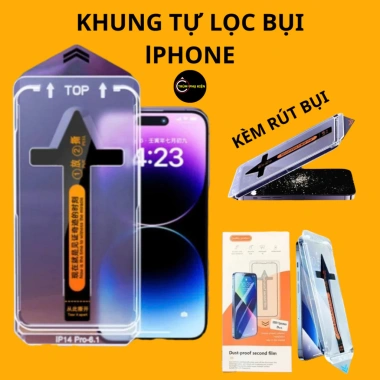 Kính cường lực rút bụi tự dán, chống nhìn trộm iPhone X-XS-XR-XS Max 11-17 ProMax 23.500 VND