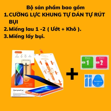 Kính cường lực rút bụi tự dán, chống nhìn trộm iPhone X-XS-XR-XS Max 11-17 ProMax 23.500 VND