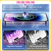 Kính cường lực, trợ dán, tự rút bụi cho iPhone 7/8 Plus, X/XS, 11‑15 Pro Max 8