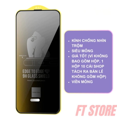 Kính Cường Lực WK KINGKONG WTP-034 Tự Dán Full Màn - Chống Bụi, Siêu Cứng, Chống Bám, Giá 69.000 VNĐ - Chính Hãng