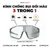 Kính Đổi Màu Chống Bụi Cản Gió UV400 Ban Ngày Ban Đêm Phù Hợp Xe Máy Xe Đạp Thể Thao Giá Ưu Đãi 69.000đ