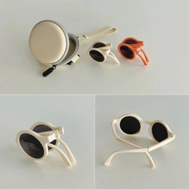 Kính gấp gọn trẻ em KTE116 - Kính râm mát, chống nắng, phù hợp đi biển mùa hè, giá chỉ 9.900đ 2 Kính gấp gọn trẻ em KTE116 - Kính râm mát, chống nắng, phù hợp đi biển mùa hè, giá chỉ 9.900đ 2