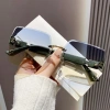 Kính mát C125 Jolie nam nữ - Gọng không viền, UV400, dây da, giá ưu đãi 135k 9