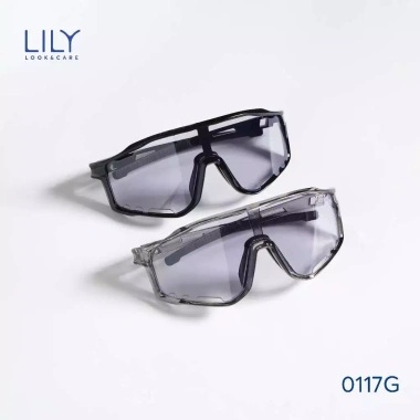Kính mắt đổi màu LILYEYEWEAR UV400 chống bụi bảo vệ mắt đi đường thể thao 117G