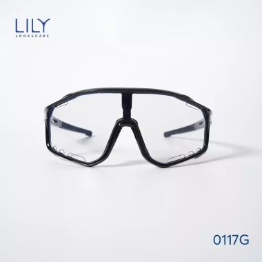 Kính mắt đổi màu LILYEYEWEAR UV400 chống bụi bảo vệ mắt đi đường thể thao 117G