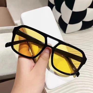 Kính mát du lịch gọng vuông K50 chống UV400 thời trang nam nữ - Giá chỉ 15,000 VND
