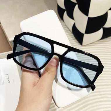 Kính mát du lịch gọng vuông K50 chống UV400 thời trang nam nữ - Giá chỉ 15,000 VND