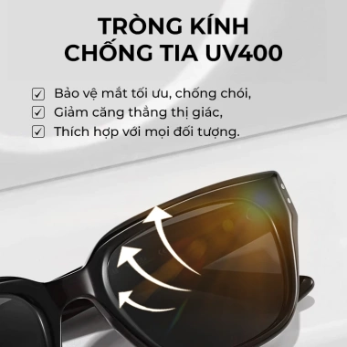 Kính mát ELASHION E140 – Khung mắt mèo cá tính, chất liệu cao cấp, nam nữ 205.000₫ 7